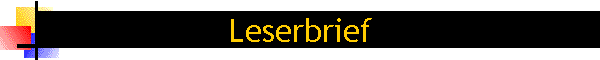 Leserbrief